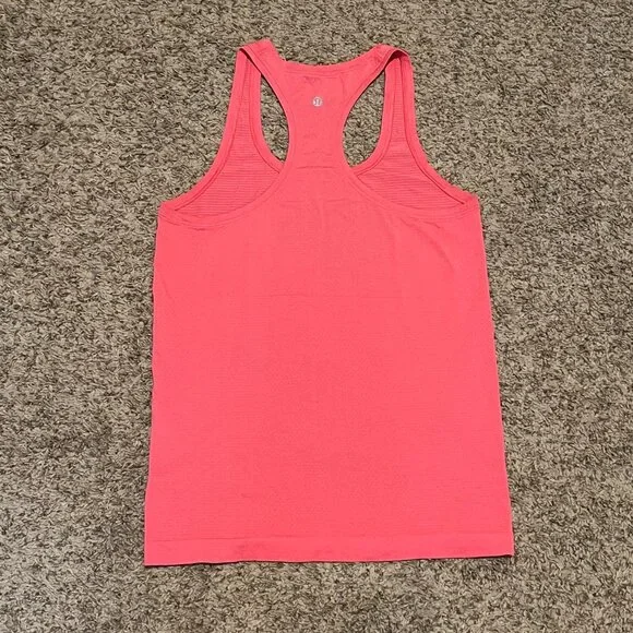 Lululemon Swiftly Tech Racerback Tank 2.0 Hip Length - Glaze Pink - 6 - Picture 4 of 4